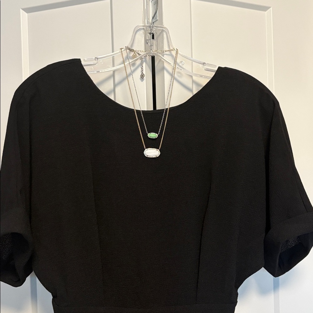 NWOT Lot of 2x [Kendra Scott] Jacqueline Spike Tennis Bracelet & Elisa Necklace - Picture 8 of 15